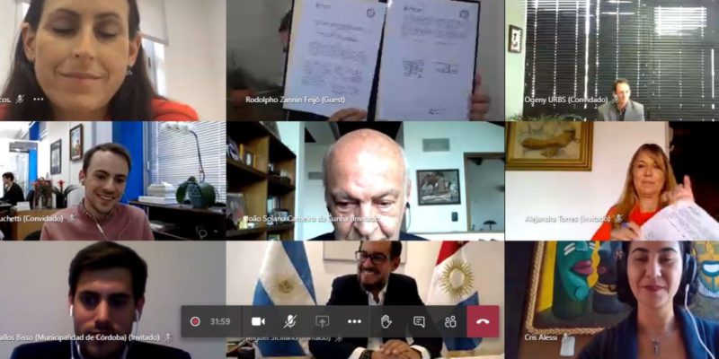 La Municipalidad Celebró Acuerdo Marco De Cooperación Y Amistad Con La Ciudad De Curitiba