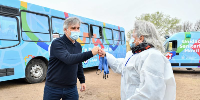 La Municipalidad Suma Un Consultorio Móvil Para Testeos De Covid-19