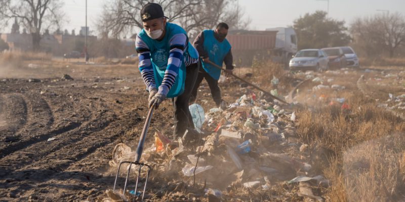 Fase Final Para La Limpieza De Un Macro Basural En Barrio Cooperativa Los Andes