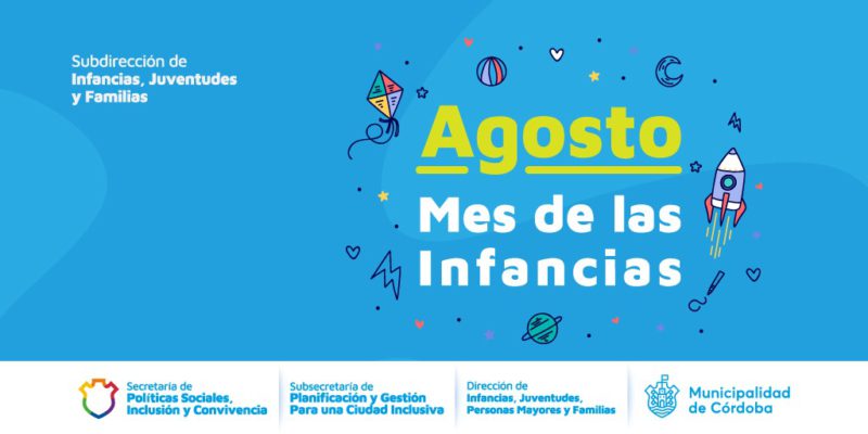 Mes De Las Infancias En La Municipalidad De Córdoba