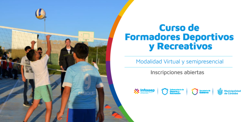 Inscripciones Abiertas Para El Curso De Formadores Deportivos Y Recreativos