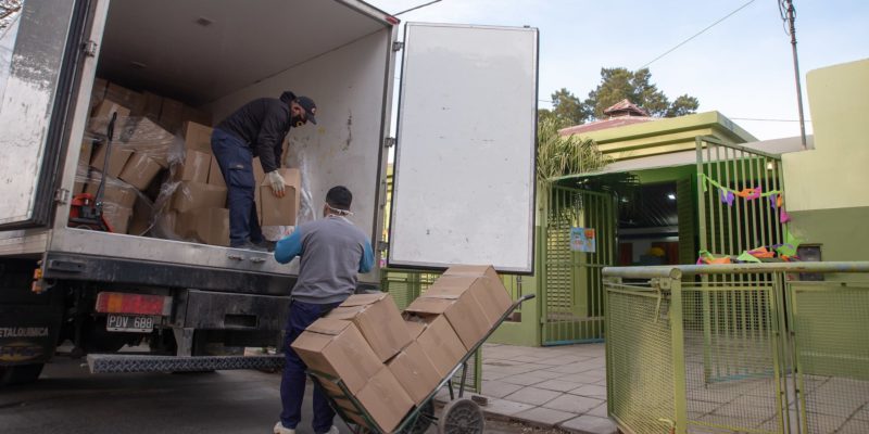 Finalizó La Entrega De Módulos Alimentarios A Las Familias De Estudiantes De Instituciones Municipales
