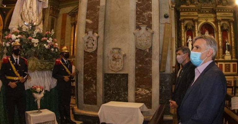 Llaryora Y Passerini Participaron De La Eucaristía Por El Día De La Santísima Virgen Nuestra Señora Del Rosario Del Milagro