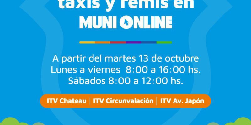 Taxis Y Remises: Amplían Plantas Y Horarios Para Obtener Turnos De ITV