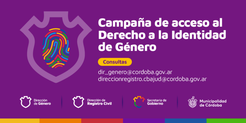 Comenzó La “Campaña De Acceso Al Derecho A La Identidad De Género”