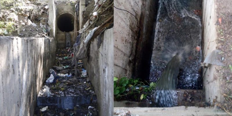 Limpian Un Desagüe Que Llevaba Más De 12 Años Tapado Por Basura