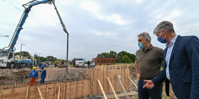 Villa Urquiza: Avanzan Las Obras De Reconstrucción De Desagüe