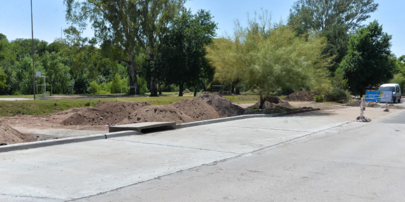 Finalizó La Obra De Reparación De Calzada Y Desagüe En Villa Urquiza