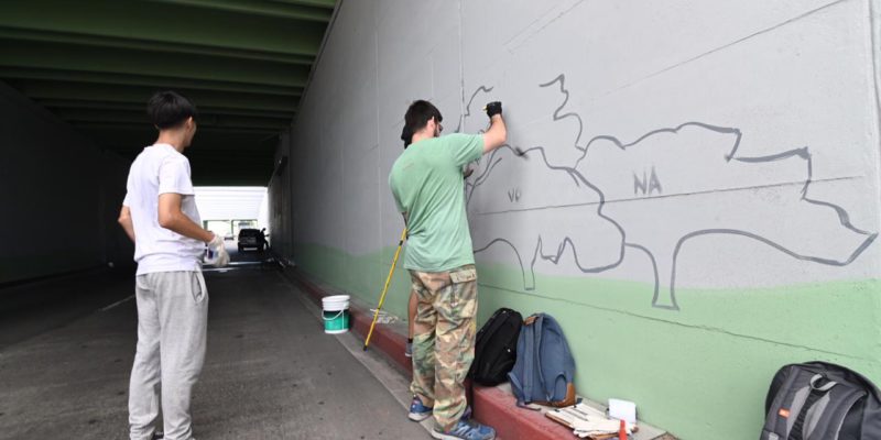 Comienza A Pintarse El Mayor Mural Artístico De Córdoba