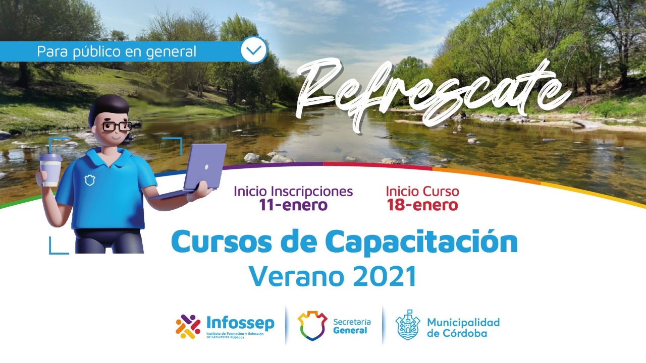 Abren Inscripciones A Nuevos Cursos De Formación De Verano Municipalidad De Córdoba