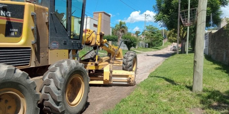 Villa Rivera Indarte: Iniciaron Los Trabajos De Mantenimiento De Calles De Tierra