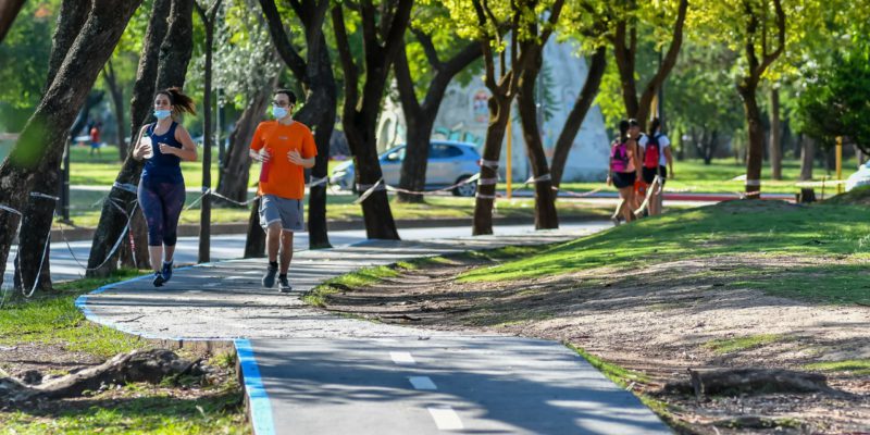 Parque Sarmiento: El Ente BioCórdoba Inició Los Trabajos De Revalorización De La Ciclovía