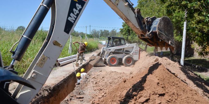 Avanza La Construcción De Aliviadores Cloacales En Los Barrios