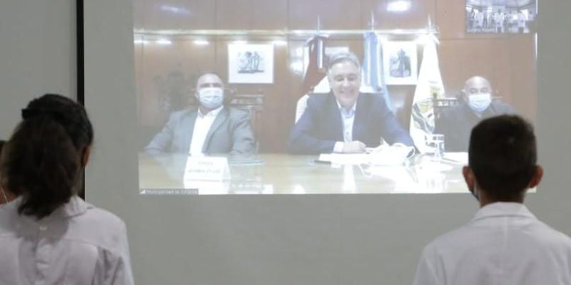 Llaryora Abrió El Ciclo Lectivo 2021 En Las Escuelas Municipales De La Ciudad