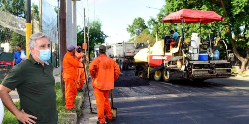 Avanzan Las Obras De Reparación De Avenida Gauss
