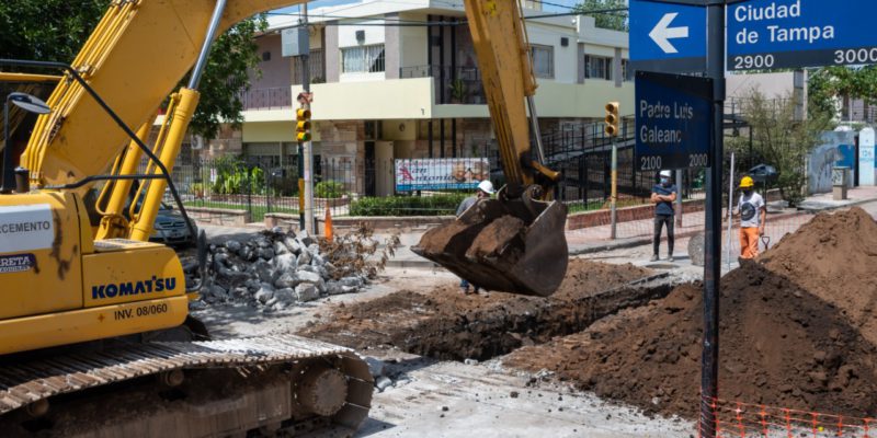 Avanzan Los Trabajos Del Aliviador Cloacal En Villa Cabrera