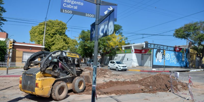 Cloacas: Avanzan Los Trabajos En Los Barrios Rivadavia Y Sarmiento
