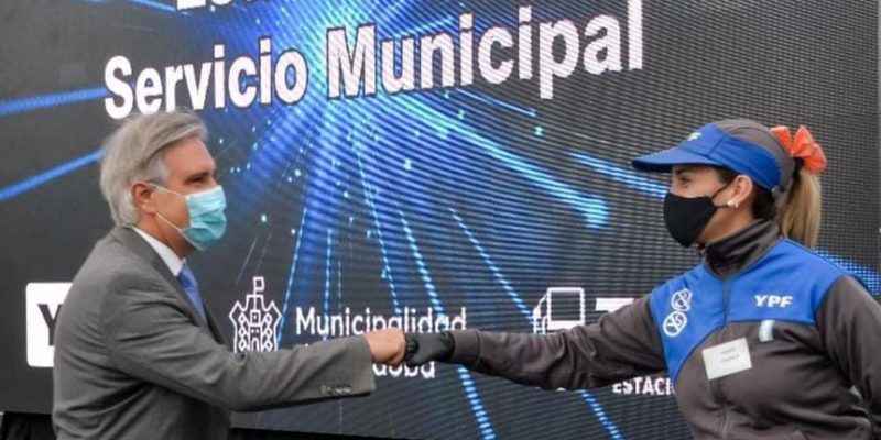 Llaryora Inauguró Las Obras De Refacción De La Estación De Servicio De Tamse