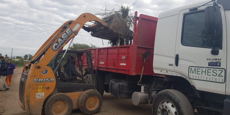 La Municipalidad Retiró Más De 150 Toneladas De Residuos De Un Macrobasural En Barrio Los Boulevares