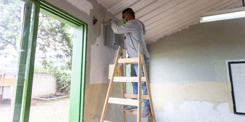 Reparaciones En Jardines Y Escuelas Municipales
