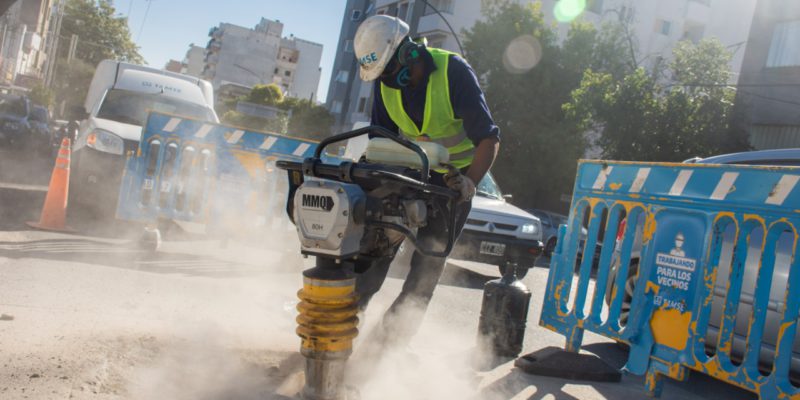 Tamse Se Suma A Las Tareas De Bacheo En La Ciudad