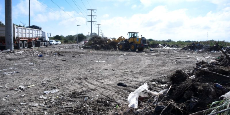 La Municipalidad Limpió Un Basural De 1.500 Metros Cuadrados En Barrio El Quebracho