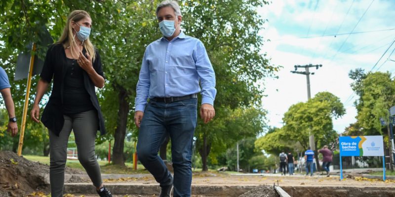 Barrio Residencial Vélez Sársfield: Reparan 1.000 Metros Lineales De La Calle San Antonio