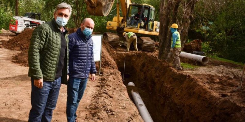 Instalan Más De 800 Metros De Un Nuevo Aliviador En Quebrada De Las Rosas