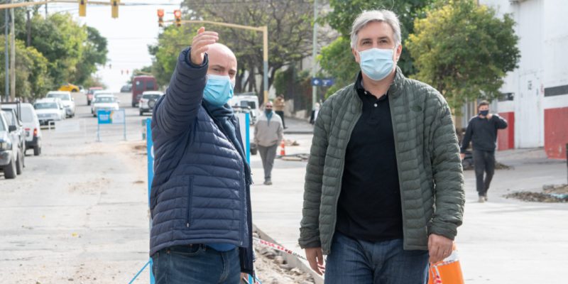 En Los Barrios Pueyrredón Y General Paz Se Ejecutan 2600 Metros De Repavimentación