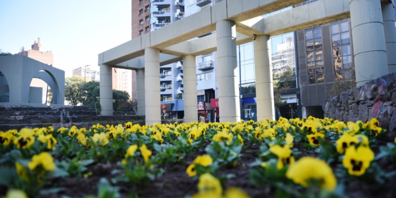 Comenzaron Las Obras De Puesta En Valor De La Plaza Italia