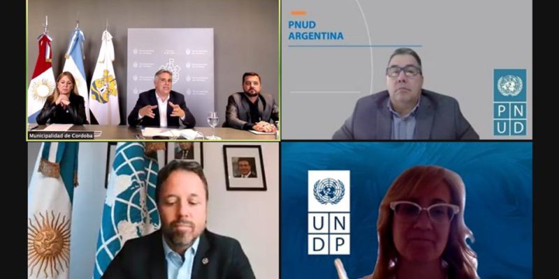 Llaryora Se Reunió Con El Nuevo Representante Residente Del PNUD En Argentina