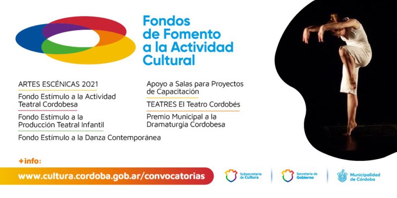 Fondos De Fomento Cultural: Abren Seis Convocatorias Municipales Para Artes Escénicas