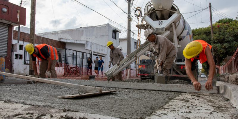 Villa El Libertador: Repararon 200 Metros De Calzada En Calle Congreso