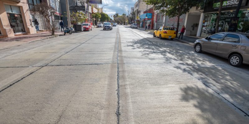 Quedó Totalmente Rehabilitada La Calzada De Avenida Castro Barros