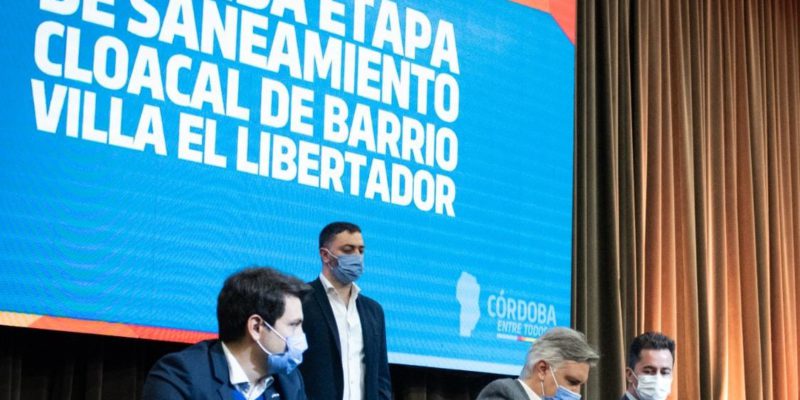 El Servicio De Cloacas Llegará A Todo Villa El Libertador