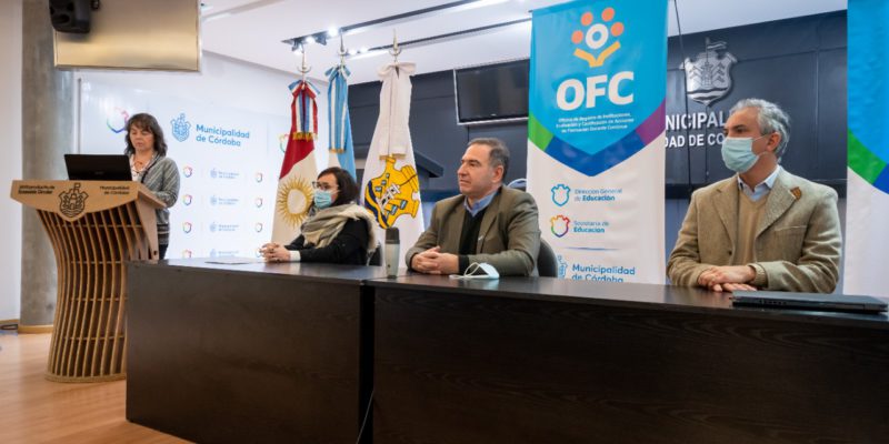 La Municipalidad Presentó La Oficina De Registro De Instituciones, Evaluación Y Certificación De Acciones De Formación Docente Continua