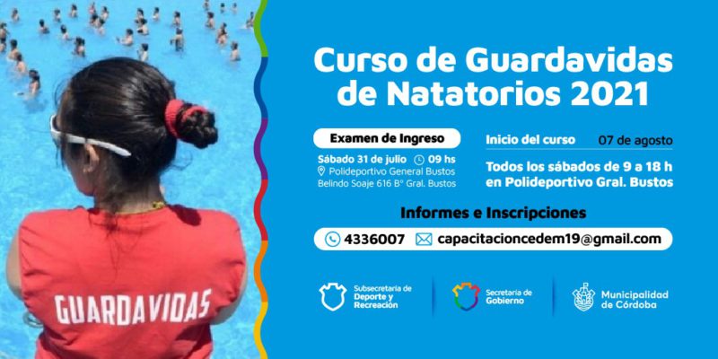 Abren Las Inscripciones Para El Curso Municipal De Guardavidas De Natatorios 2021