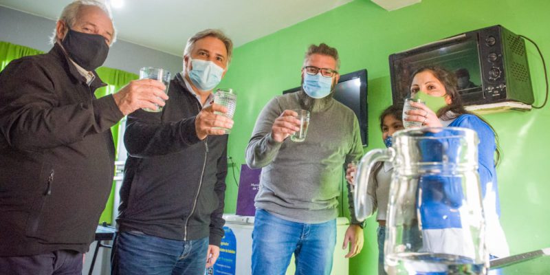 Llaryora Inauguró La Obra De Red De Agua Potable Para 150 Vecinos De Barrio Marqués Anexo
