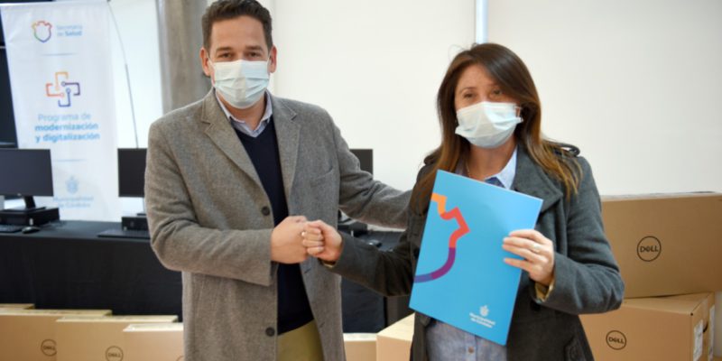 La Municipalidad Entregó Computadoras A 11 Centros De Salud
