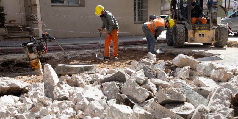 Etapa Final Del Plan De Bacheo Y Rehabilitación Sobre Calle Corro