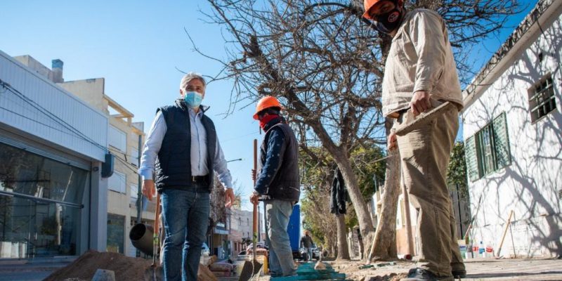 Entre San Vicente Y Maipú Rehabilitan 1700 Metros De Asfalto
