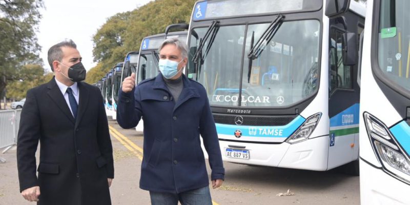 Llaryora Presentó 30 Nuevas Unidades Cero Kilómetro De TAMSE