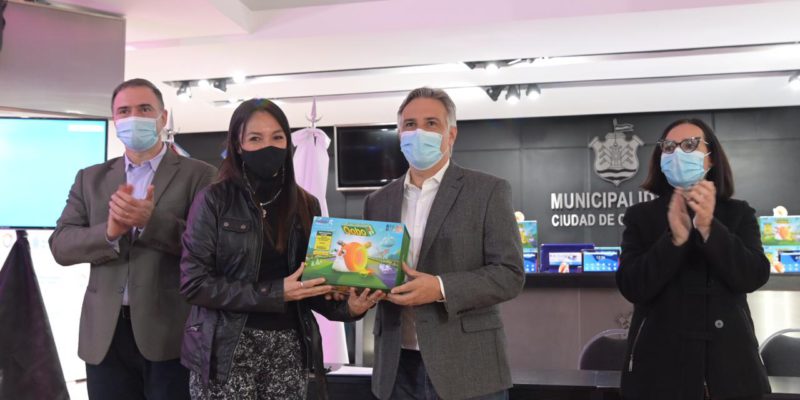 Por Primera Vez Los Jardines Municipales Reciben Equipamiento Tecnológico