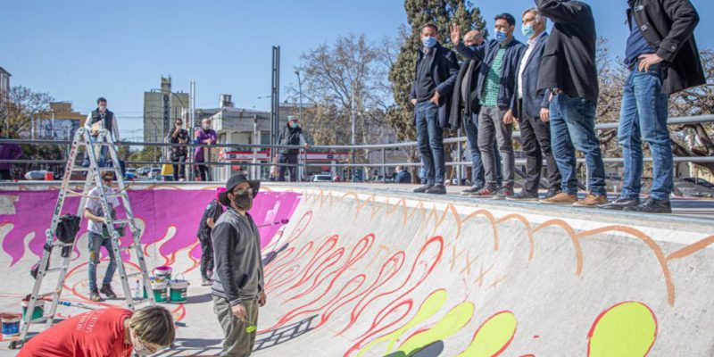 San Vicente: Tramos Finales De La Puesta En Valor De La Plaza Urquiza