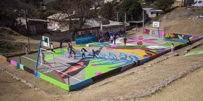 La Municipalidad Recuperó Un Playón Deportivo En Barrio Alto General Paz