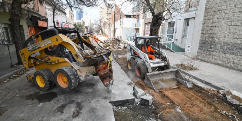 Con Un 70% De Avance, Continúa La Rehabilitación De La Calle Martín García