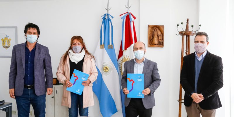 El Municipio Firmó Un Convenio Para Fortalecer La Gestión De Peligros En La Vía Pública