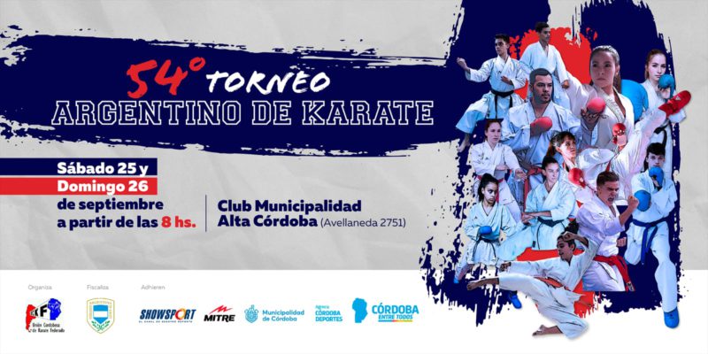 Nacional De Karate En El Club Municipalidad De Córdoba
