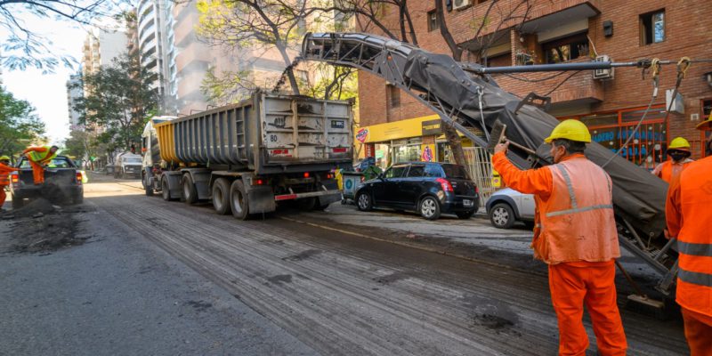 Continúa La Rehabilitación De Calles De Alto Tránsito En Barrio Nueva Córdoba