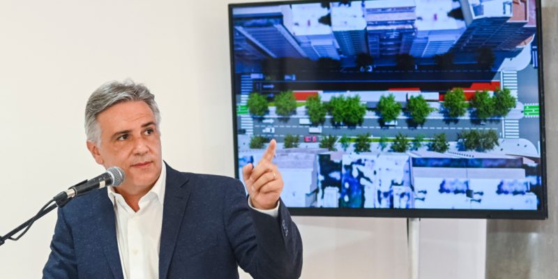Comenzó La Obra De Cantero Central De Avenida Chacabuco